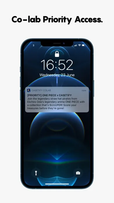 Zrzuty ekranu CASETiFY Colab
