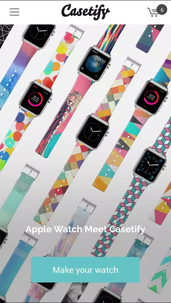 Casetify Band - Customize watch band with Instagram and Facebook photos应用截图