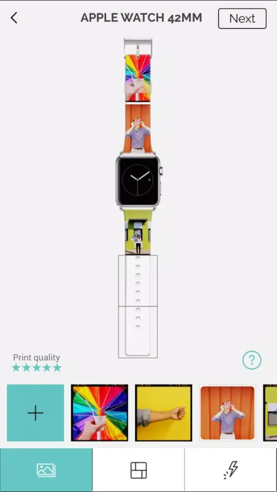 Casetify Band - Customize watch band with Instagram and Facebook photos应用截图