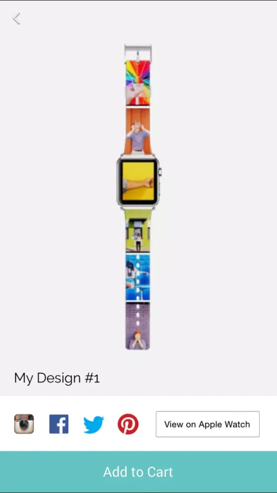 Casetify Band - Customize watch band with Instagram and Facebook photos应用截图