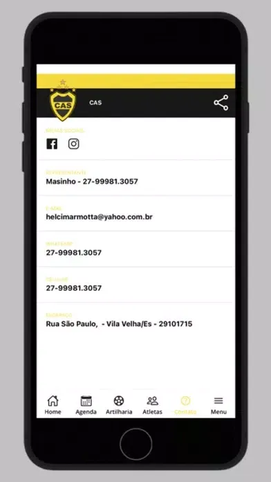 Capturas de pantalla de Clube Atlético Sguerenévz