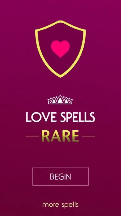 Capturas de tela do Love Spells Rare