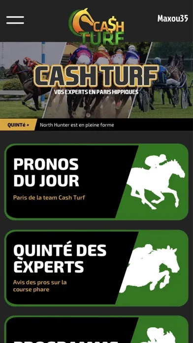Screenshot di Cash Turf : Pronos hippiques