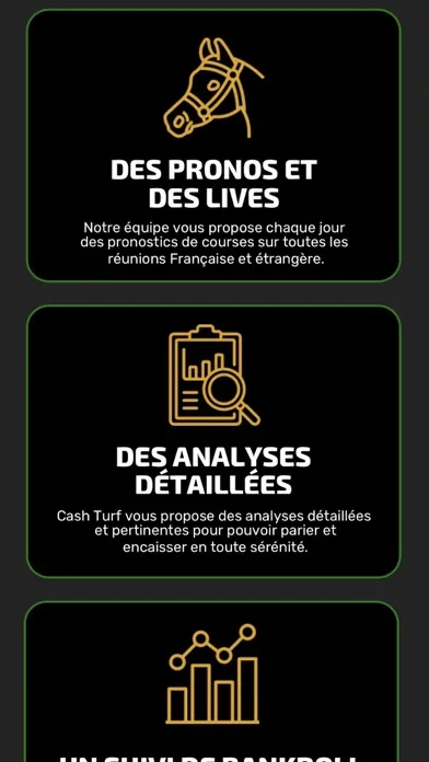 Screenshot di Cash Turf : Pronos hippiques