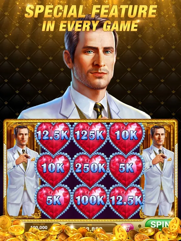 Slots Rush: Vegas Casino Slots iPad 应用截图