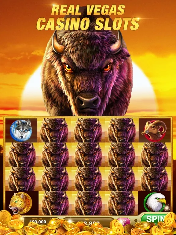 Slots Rush: Vegas Casino Slots iPad 应用截图