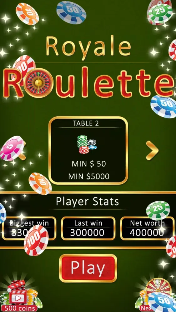 Royal Roulette Wheel Screenshots