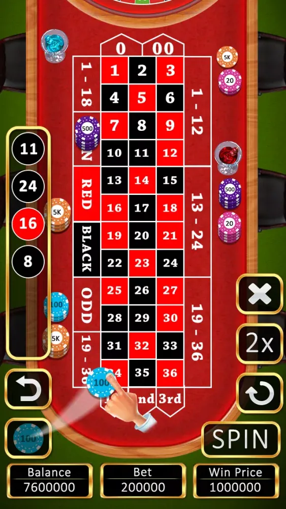 Royal Roulette Wheel Screenshots