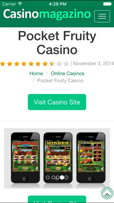 Professional Online Casino Reviews - Including Top Bonuses and Promotions | Casino Magazino应用截图