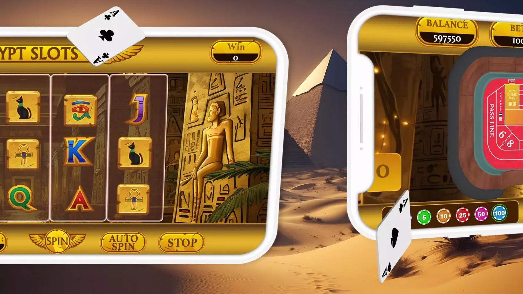 Tangkapan layar Real Online Casino Games