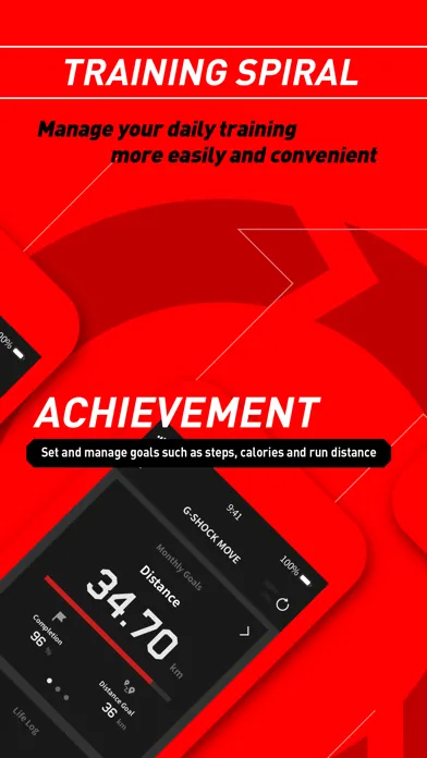 G-SHOCK MOVE Screenshots