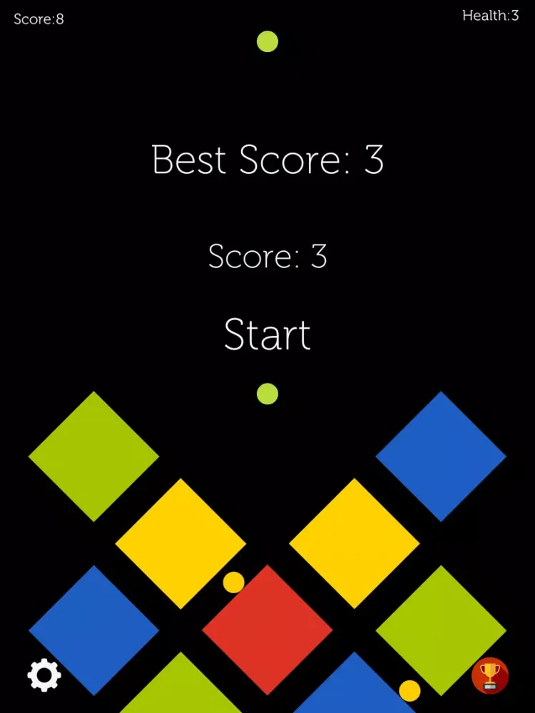 Colored Balls! iPad  स्क्रीनशॉट