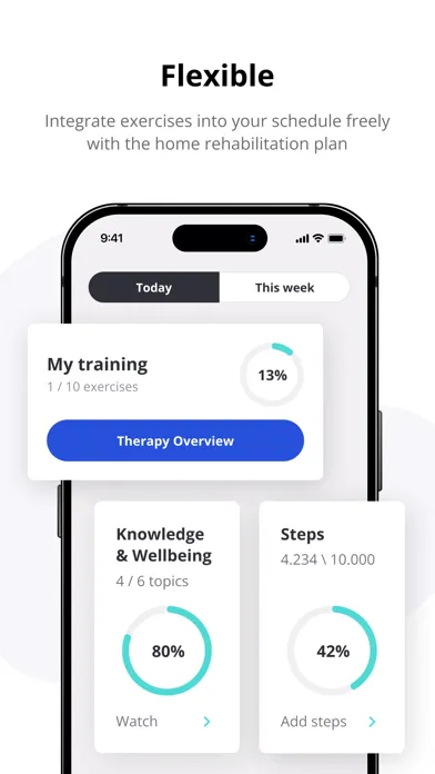 Screenshot di Caspar Health