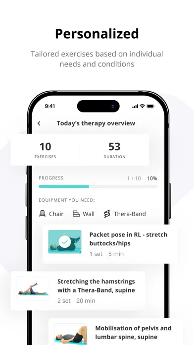Screenshot di Caspar Health