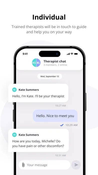 Screenshot di Caspar Health