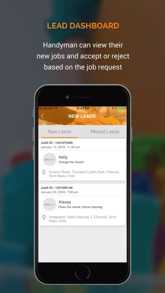 Maidac Partner Screenshots