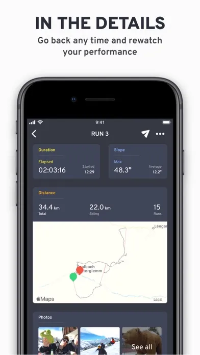 تصاویر Ski Buddy - Your Ski Tracker