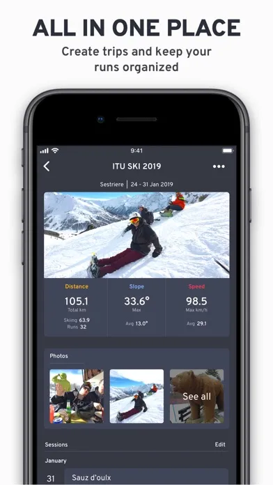 تصاویر Ski Buddy - Your Ski Tracker