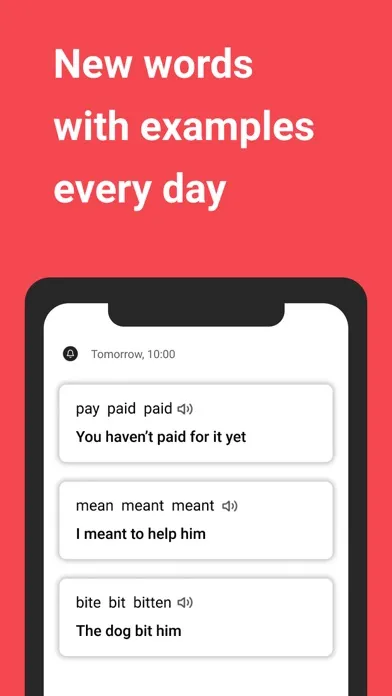 تصاویر iv: Irregular Verbs
