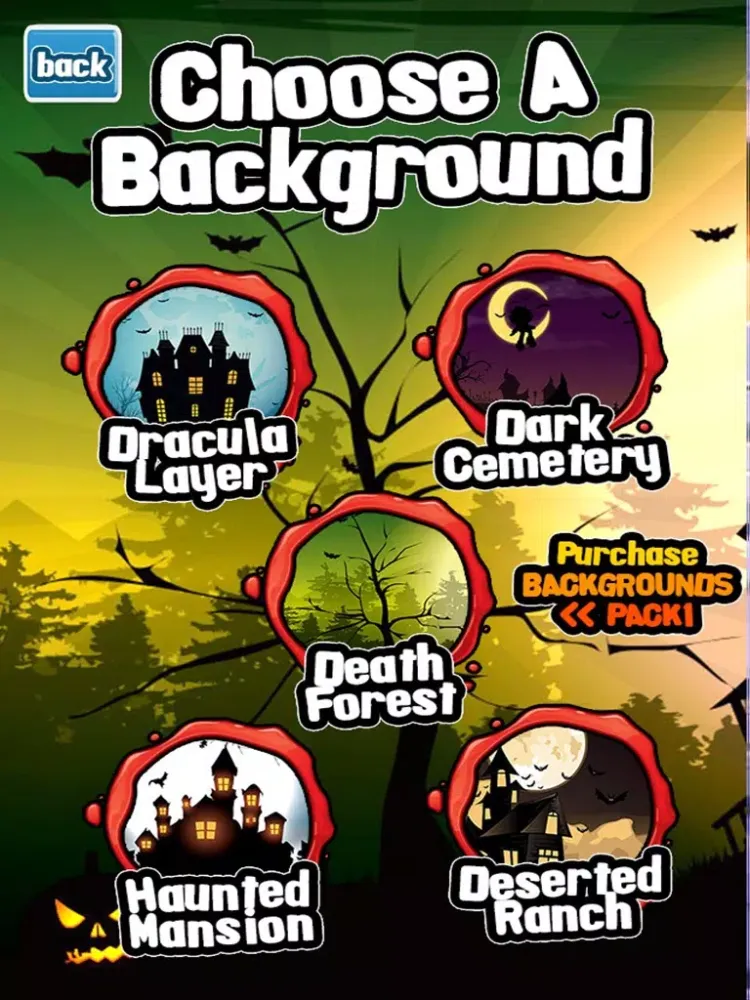 Haunted Halloween Spooky Ghost Pumpkins Crush Party iPad 应用截图
