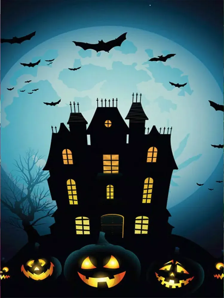 Haunted Halloween Spooky Ghost Pumpkins Crush Party iPad 应用截图