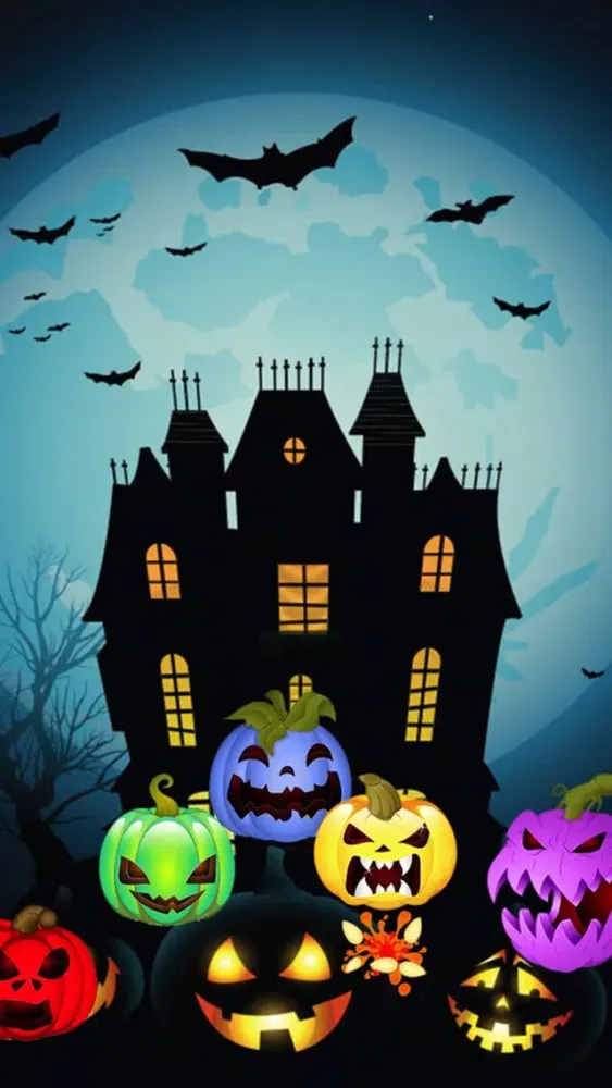 Haunted Halloween Spooky Ghost Pumpkins Crush Party应用截图