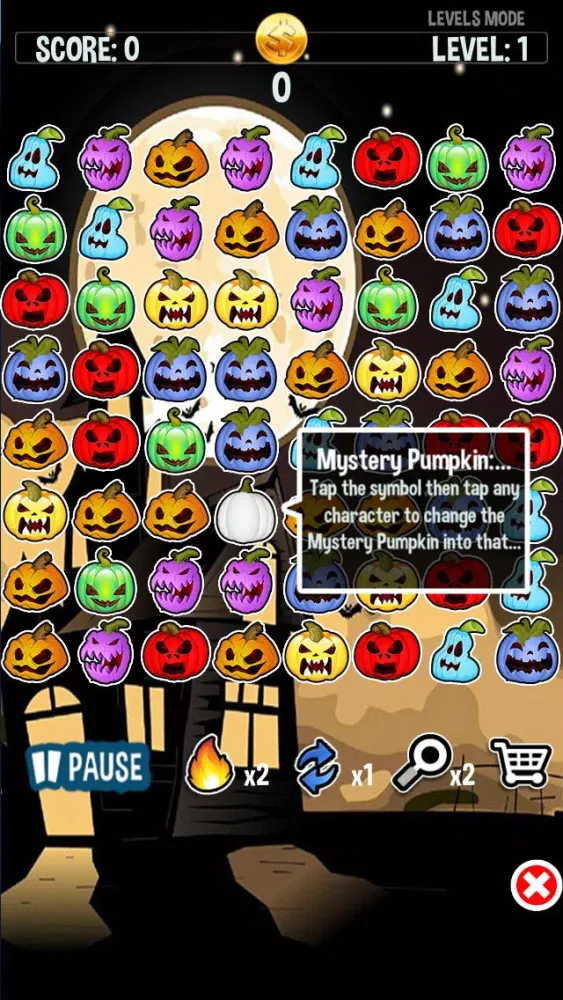 Haunted Halloween Spooky Ghost Pumpkins Crush Party应用截图