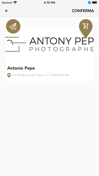 Capturas de pantalla de ANTONY PEPE PHOTOGRAPHER