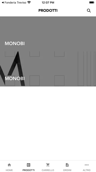 Screenshot di MONOBI Store