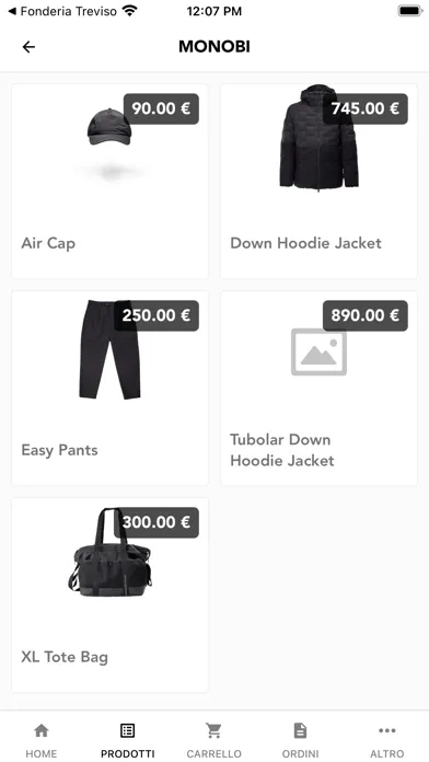 Screenshot di MONOBI Store