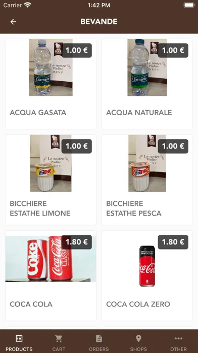 Zrzuty ekranu Gina la piadina