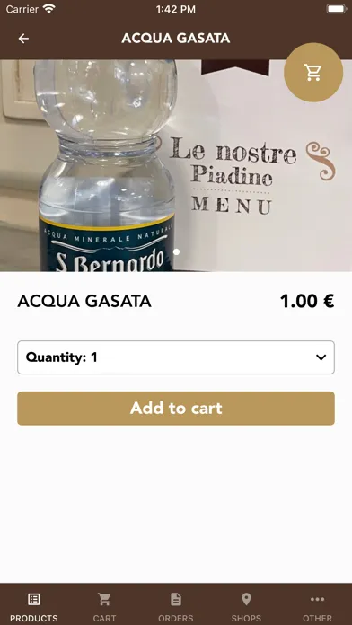 Zrzuty ekranu Gina la piadina