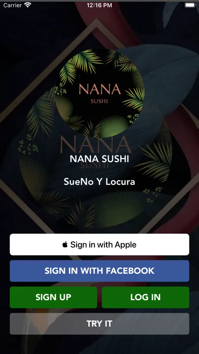 NANA SUSHI Ekran Görüntüleri