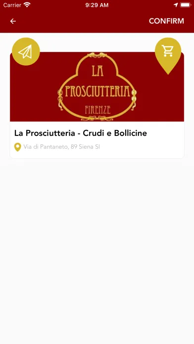 Tangkapan skrin La Prosciutteria Siena