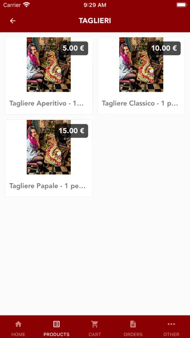 Tangkapan skrin La Prosciutteria Siena