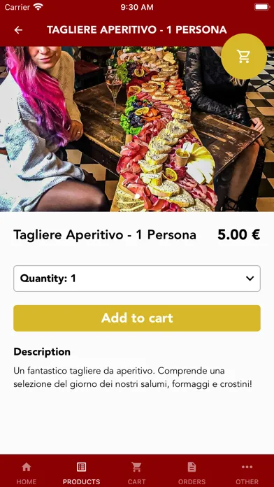 Tangkapan skrin La Prosciutteria Siena
