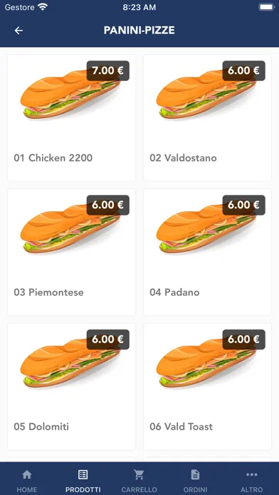 Zrzuty ekranu TH Shop