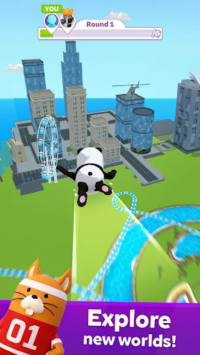 Tangkapan layar aquapark.io