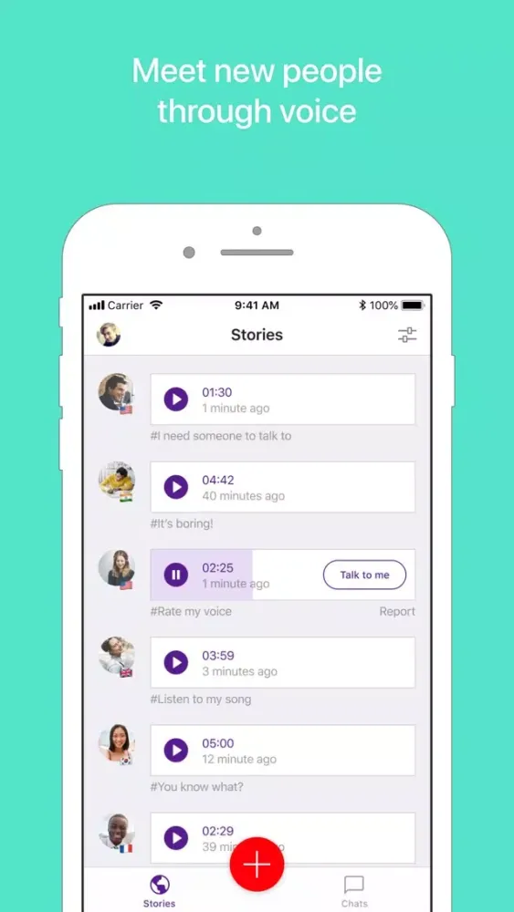 Capturas de tela do Cassette: Voice Chat, Discover