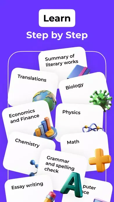 Homework Help AI: Study Helper سکرین شاٹس
