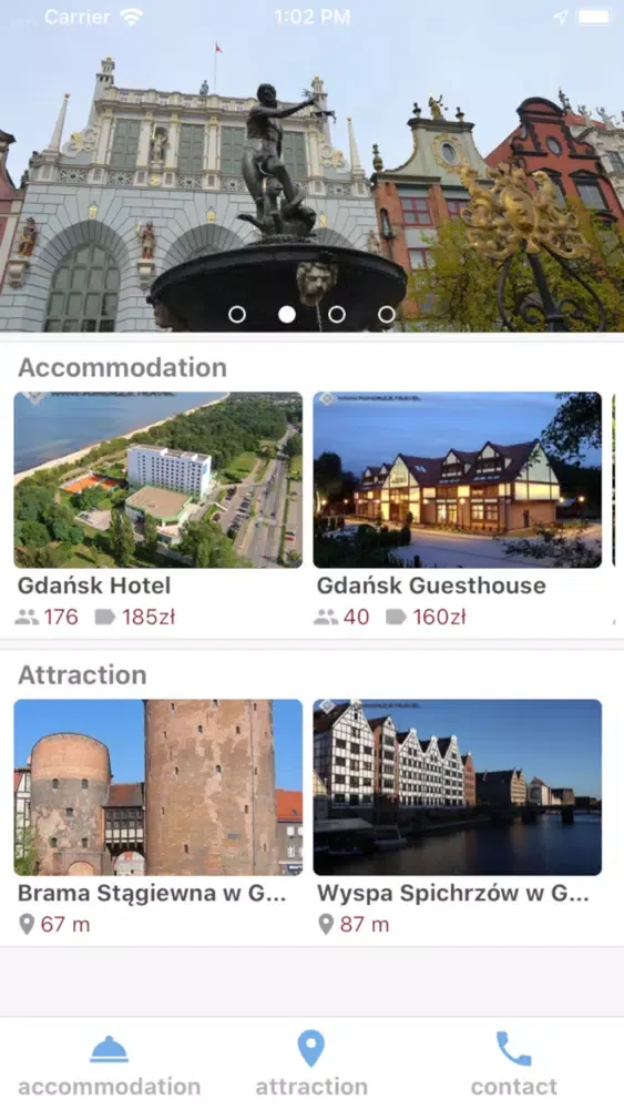 Tangkapan layar Gdansk Travel