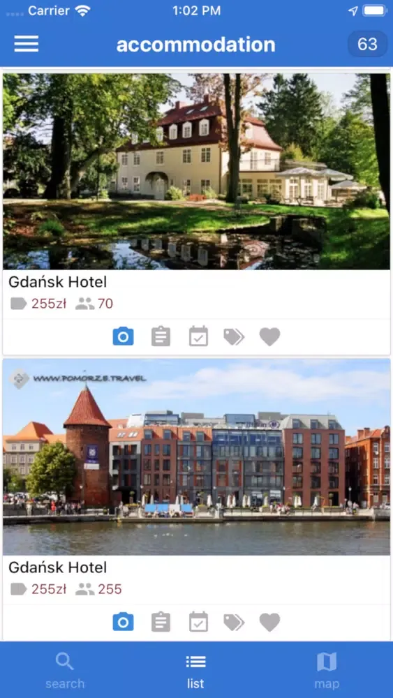 Tangkapan layar Gdansk Travel