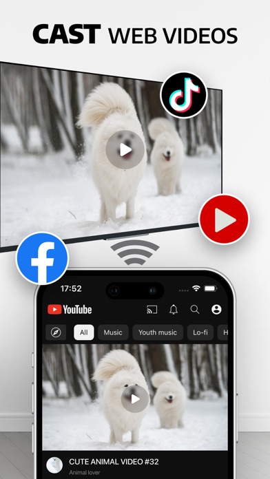 Ảnh chụp màn hình của Screen Mirroring SmartTV Cast.