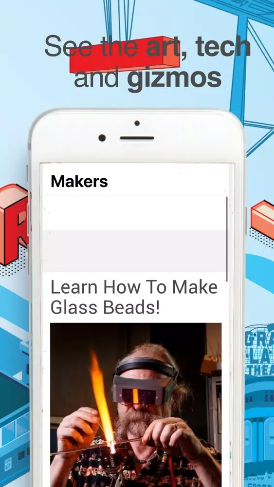 Capturas de tela do East Bay Mini Maker Faire