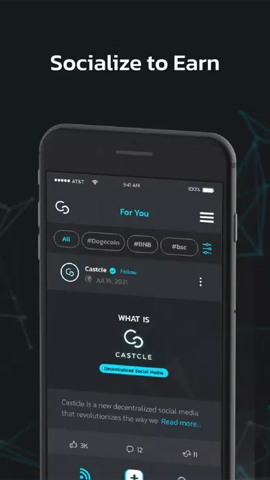 Castcle - Decentralized Social স্ক্রিনশট