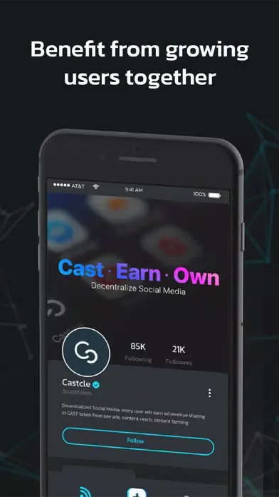 Castcle - Decentralized Social স্ক্রিনশট