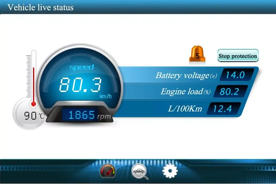 صور UUAID-Realtime vehicle diagnostics wizard(WIFI)