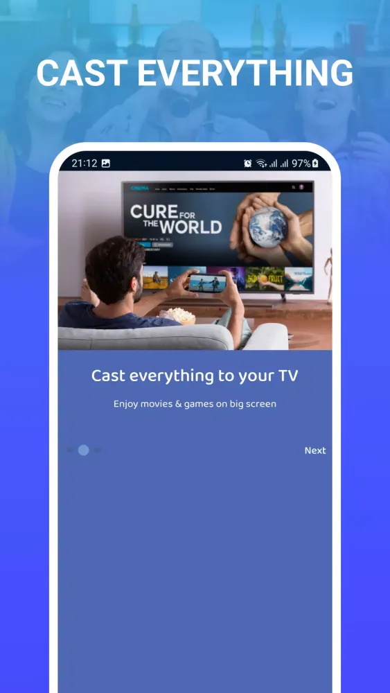 Zrzuty ekranu Cast for Chromecast & Miracast