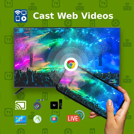 Screenshot di Cast to TV+ Chromecast Roku TV