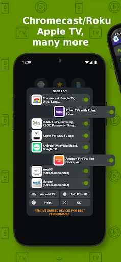 Screenshot di Cast to TV+ Chromecast Roku TV